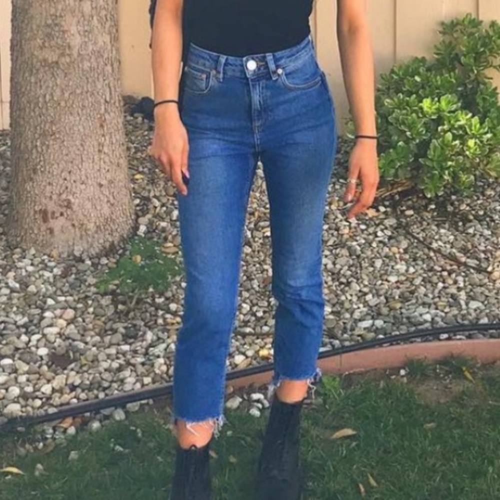ASOS Cropped Ankle Jeans